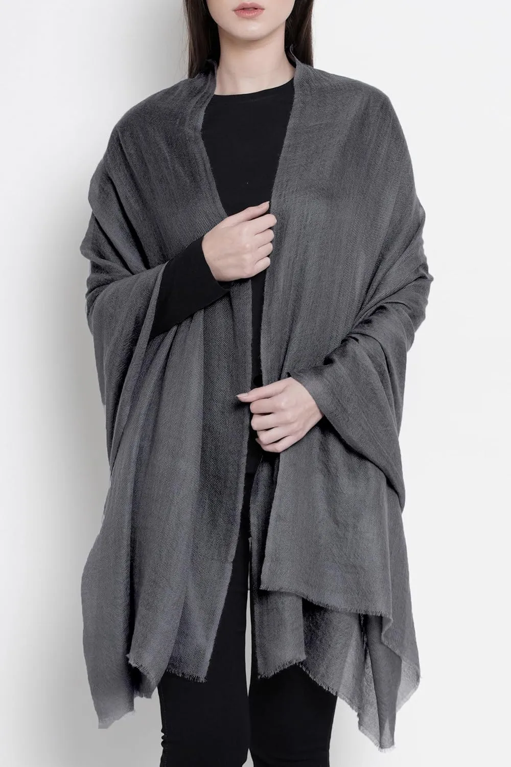 100% Handmade Cashmere Scarf MI Kashmir (Gift Box) Large Warm Pashmina Women Men AW