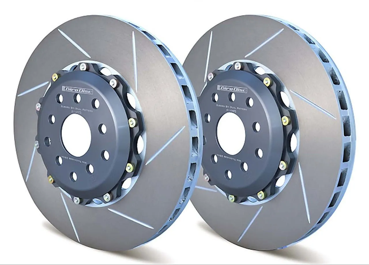 A1-171 Girodisc 2pc Front Brake Rotors for Audi S3 and VW Golf R (MQB)