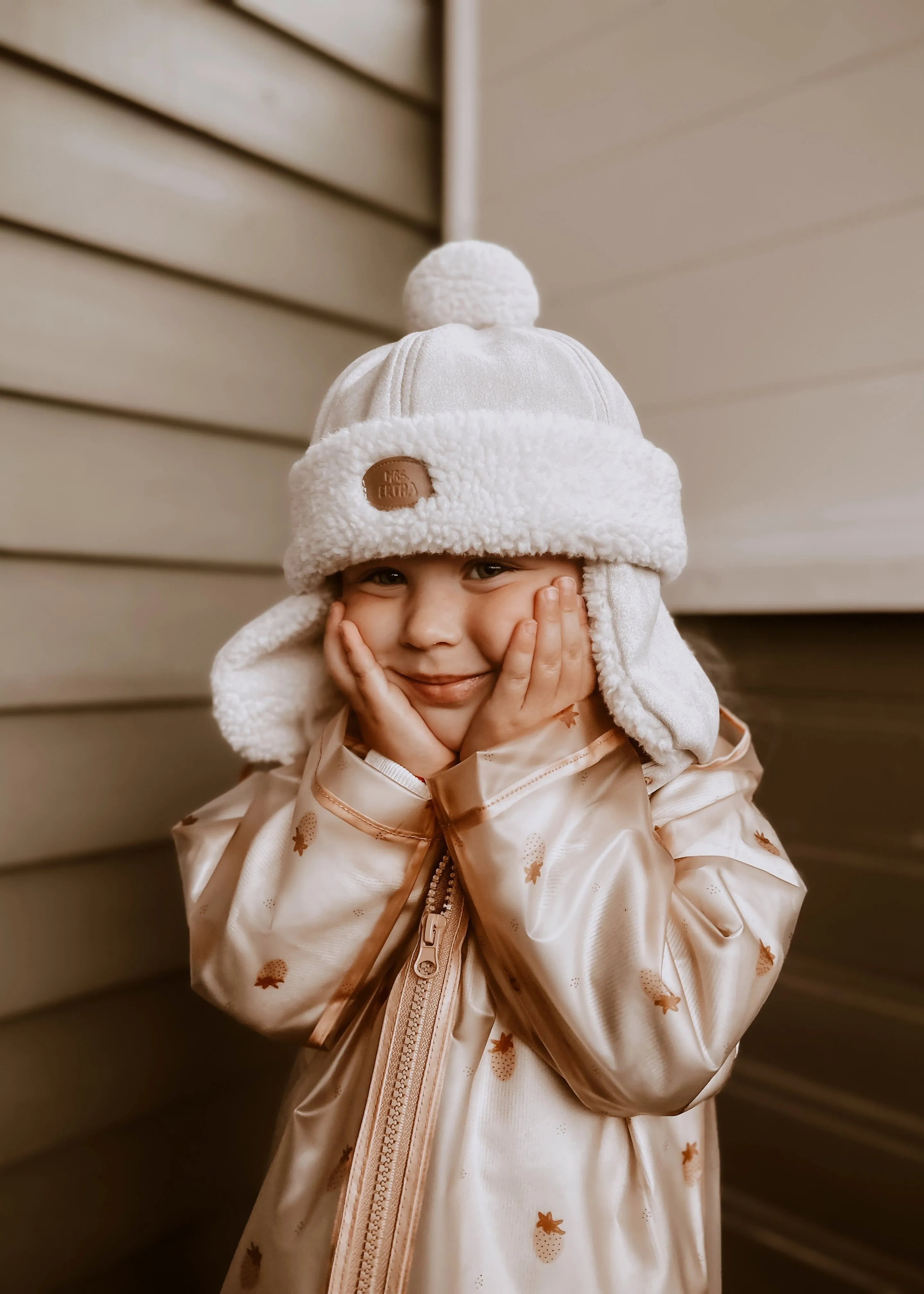 Aviator Hat - Ivory