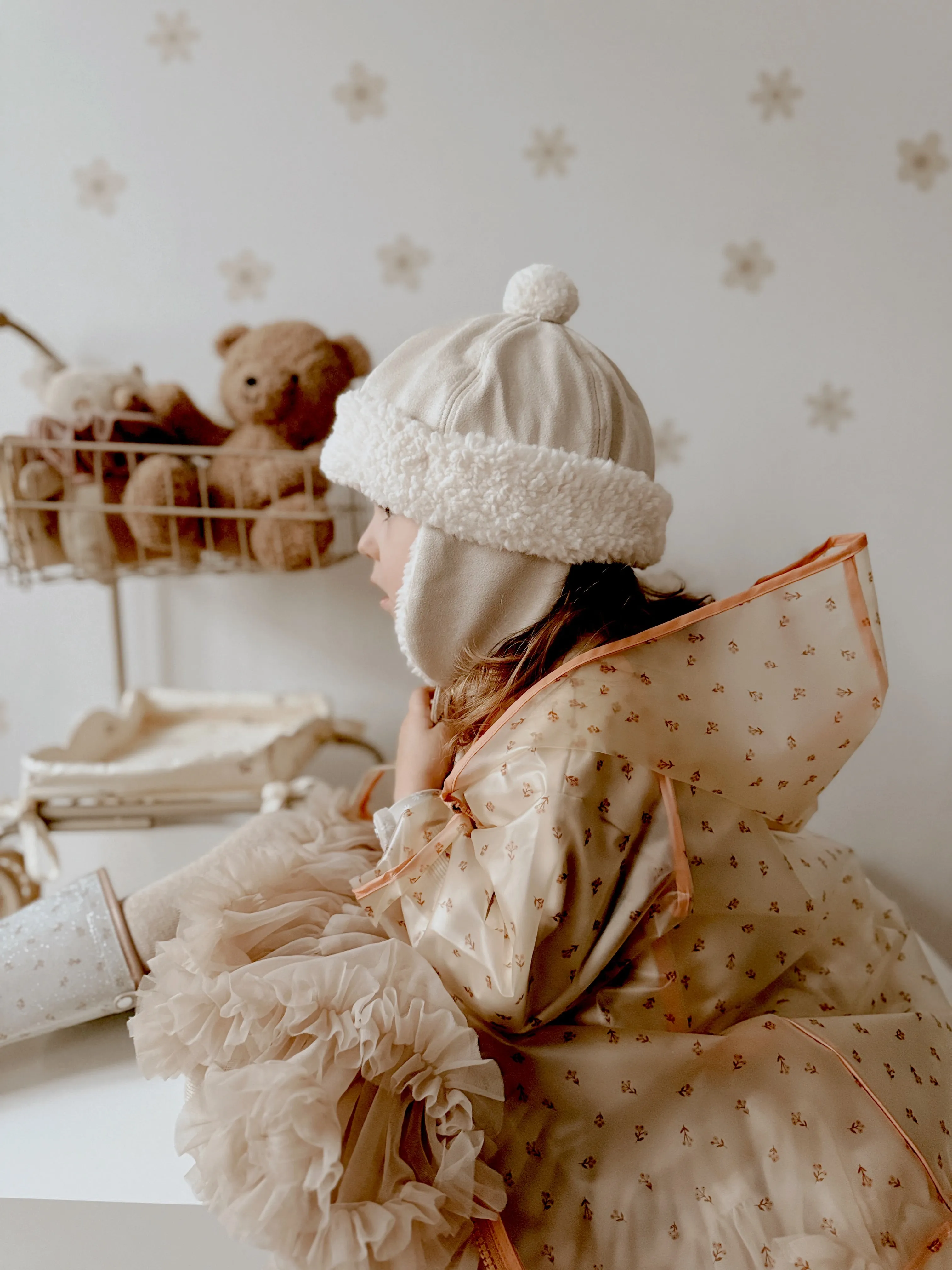 Aviator Hat - Ivory