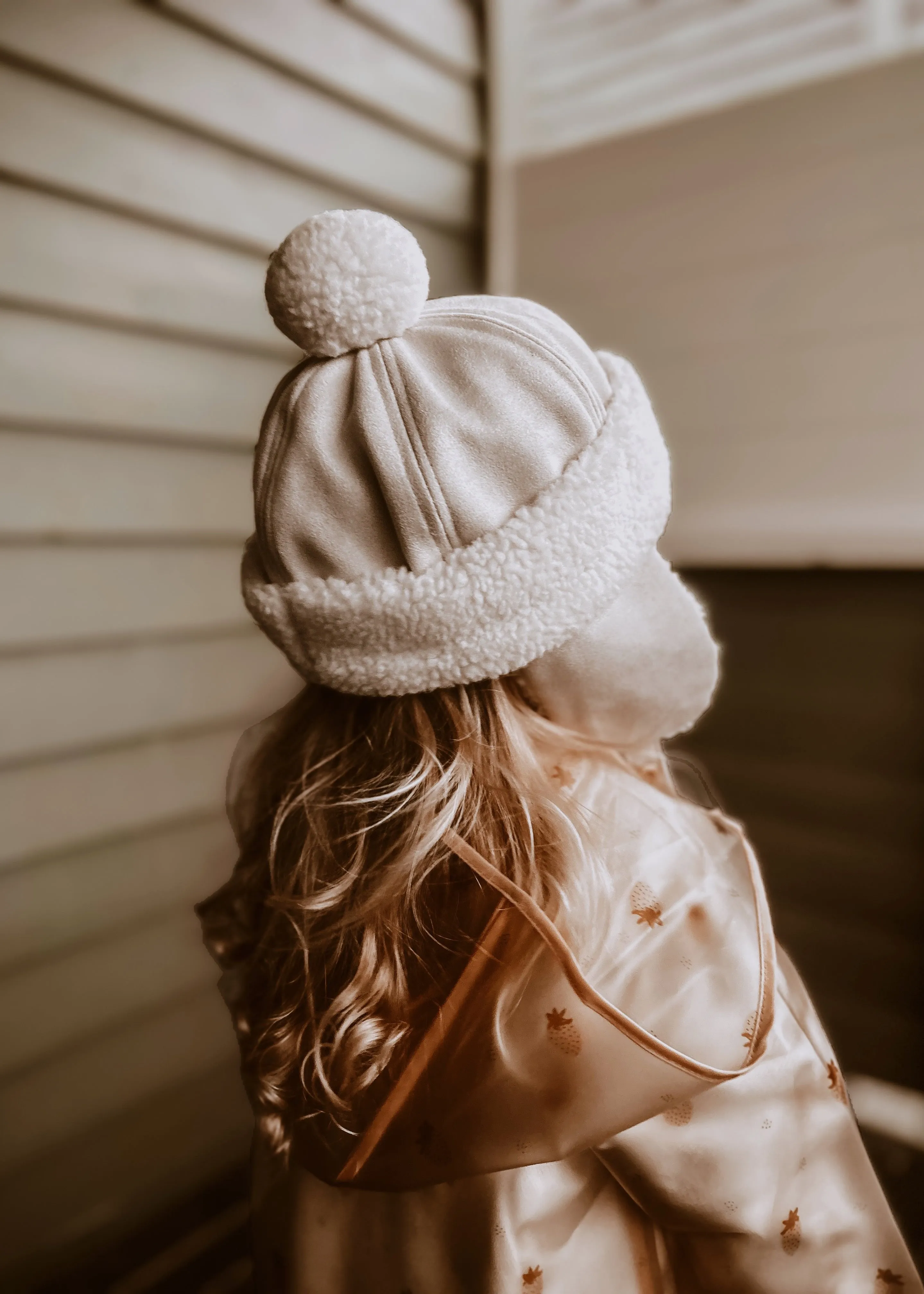 Aviator Hat - Ivory