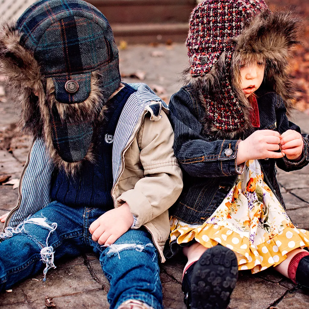 Aviator Hat Sewing Pattern - Baby, Child   Adult