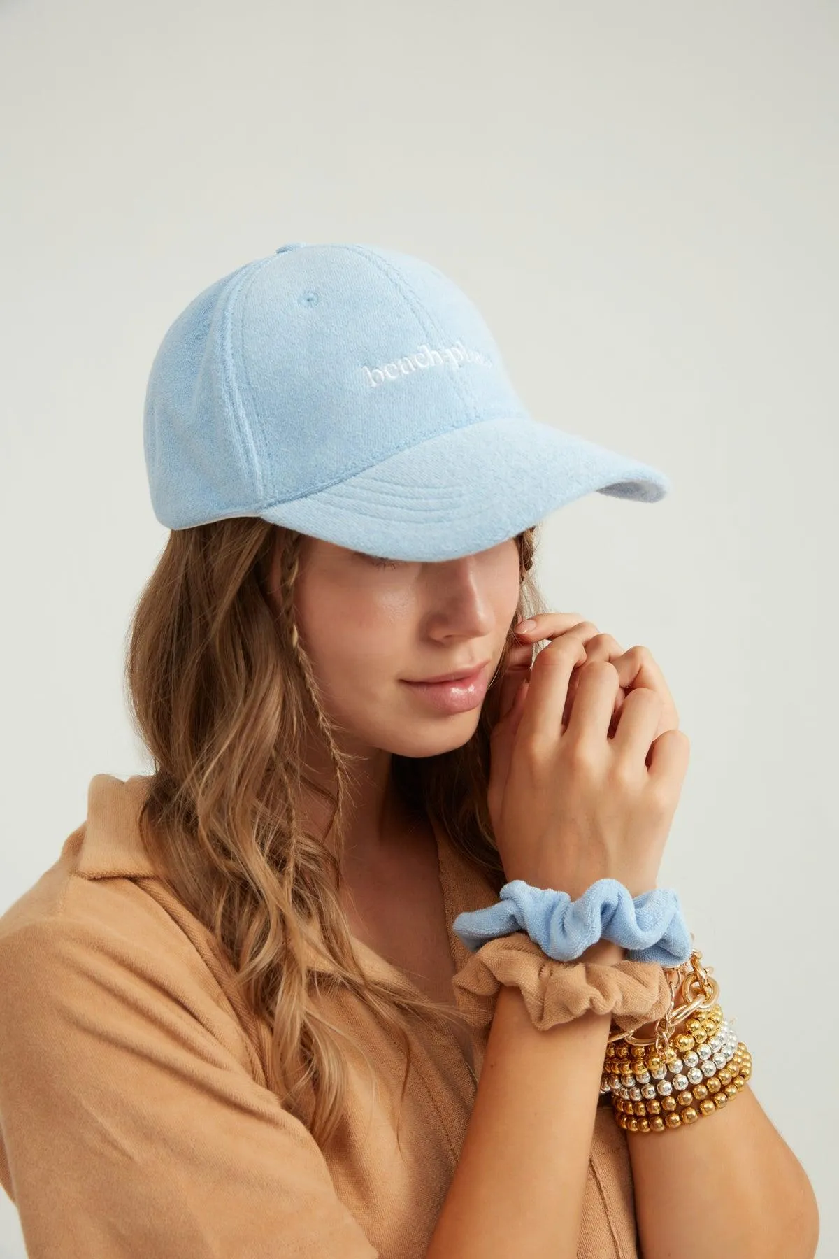 Beatrix Terry Cap Blue