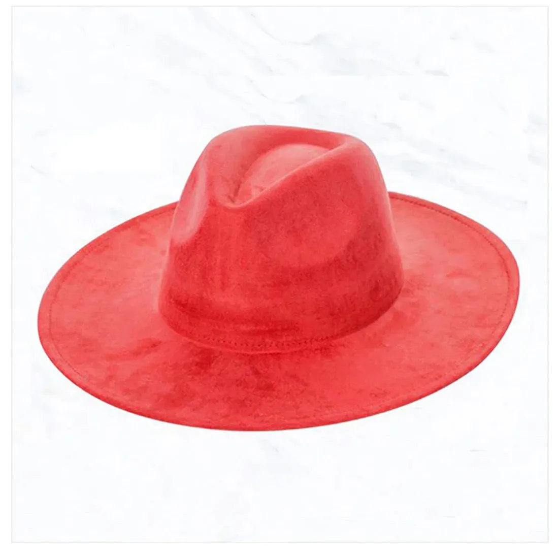 Black Leather Hat Band w/ Turquoise Slab   Choice of Boho Hat