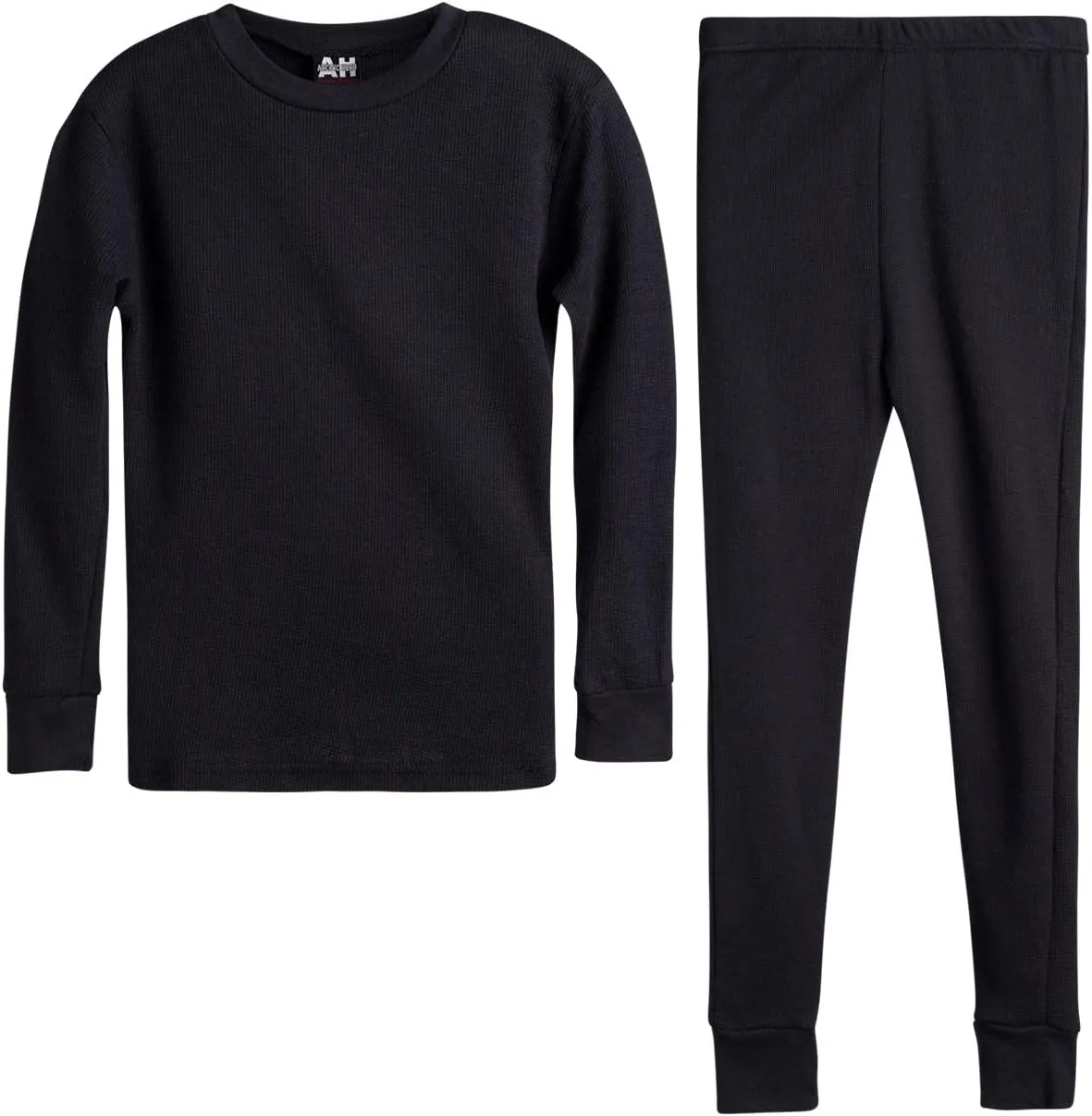Boys' Thermal Underwear Set - 2 Piece Waffle Knit Long Sleeve Thermal Shirt and Pants for Boys (Sizes: 2T-18)