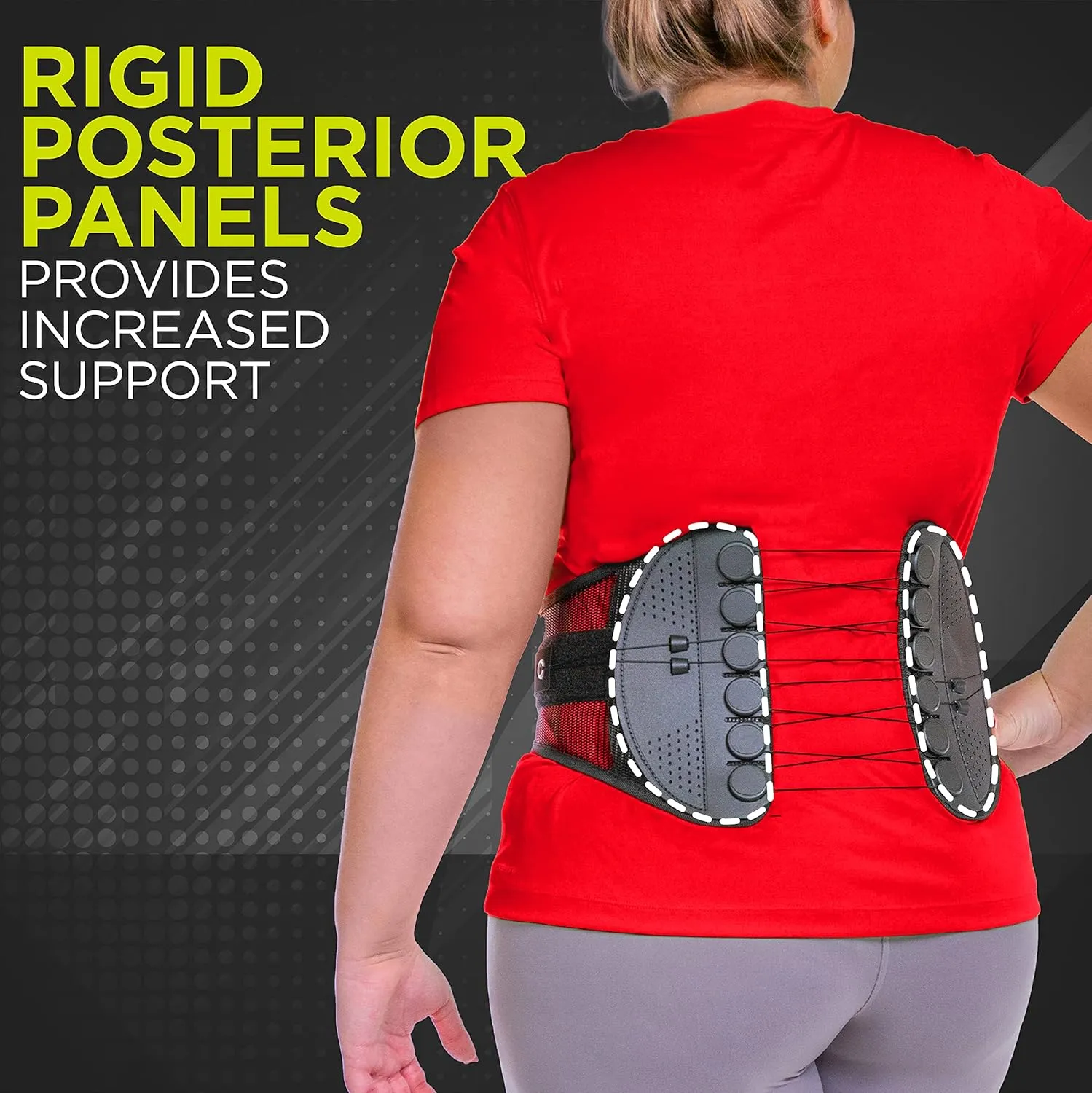 BraceAbility Spine Sport Lower Back Brace - Working Out, Exercise, Run, Kayak, Golf, Gym, Manual Labor, Tennis, Athletic Lumbar Corset for Active Women and Men (Extra Large)