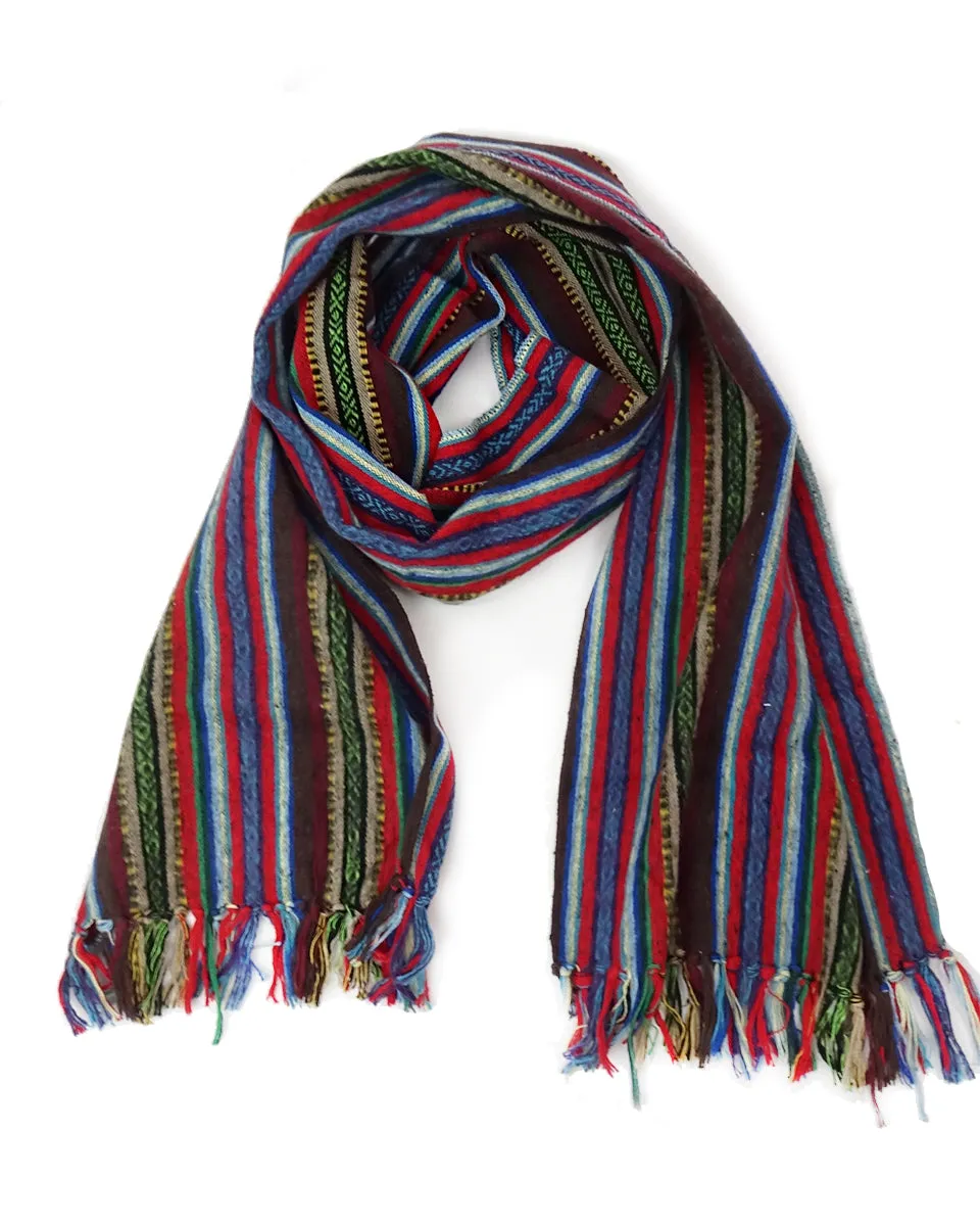Brushed Cotton Gheri Scarf