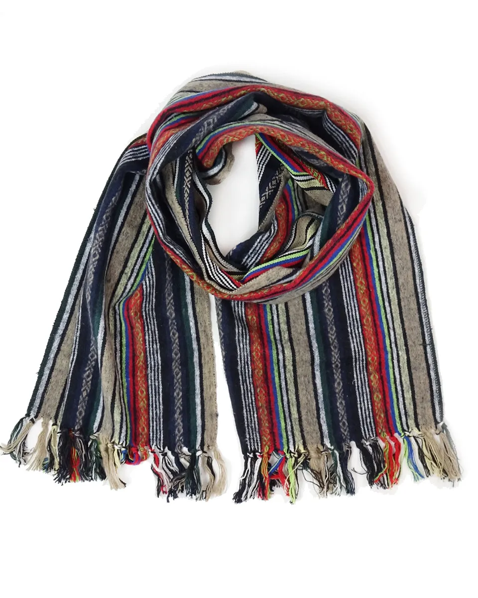 Brushed Cotton Gheri Scarf