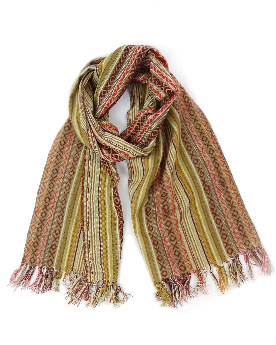 Brushed Cotton Gheri Scarf