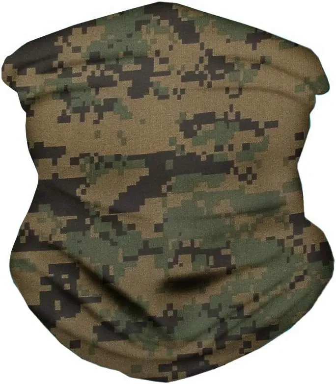 Buybai Balaclava Seamless Headbands Headwear Neck Gaiter Headwrap Sport Sweatband