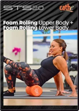 Cathe STS 2.0 Foam Rolling Upper   Lower Body Recovery Workout DVD For Women & Men - Use As a Self-Myofascial Release Techniques To Improve Mobility, Reduce Muscle Soreness, and Enhance Athletic Performance.