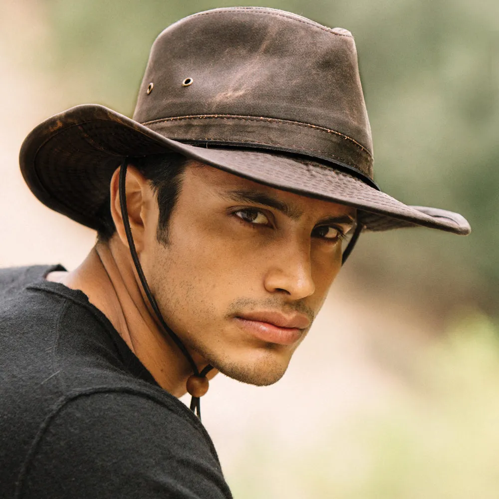 Deacon - MC127 - DPC Shapeable Weathered Cotton Outback Hat