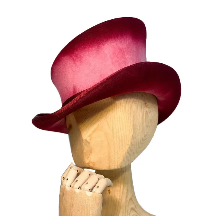 Distressed Fedora Trimmed With Braided Band