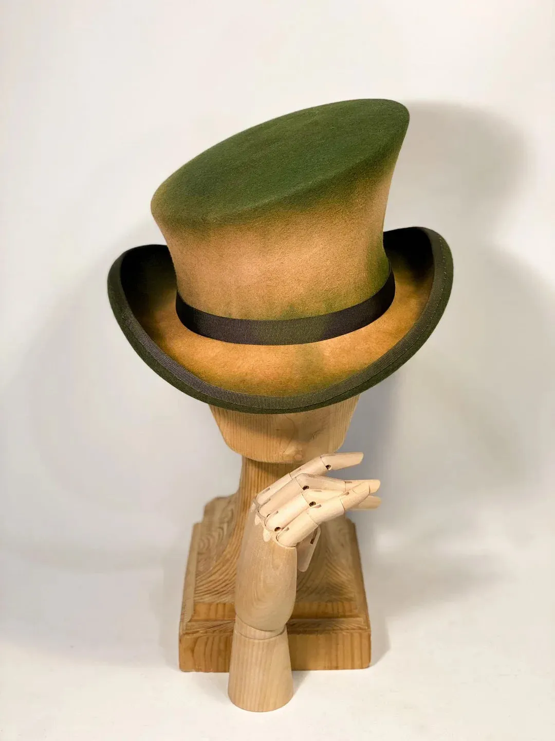 Distressed Fedora Trimmed With Braided Band