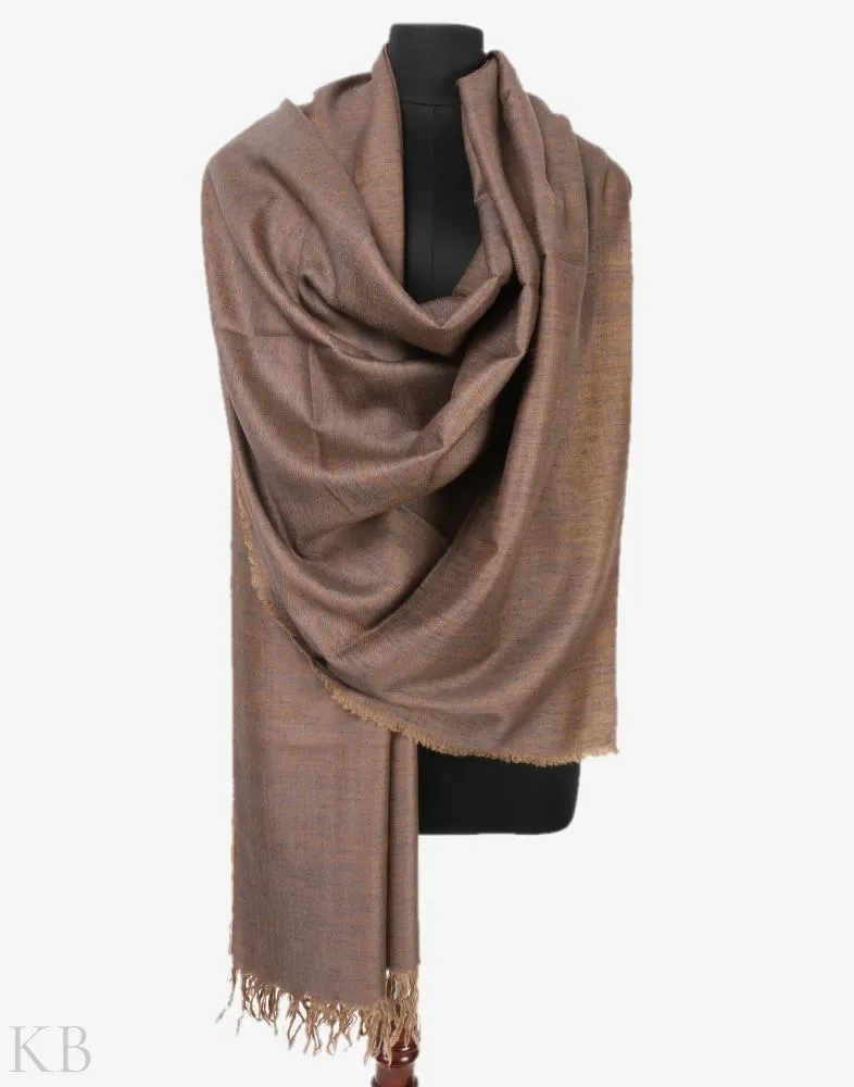 Double Colored Reversble Shawl