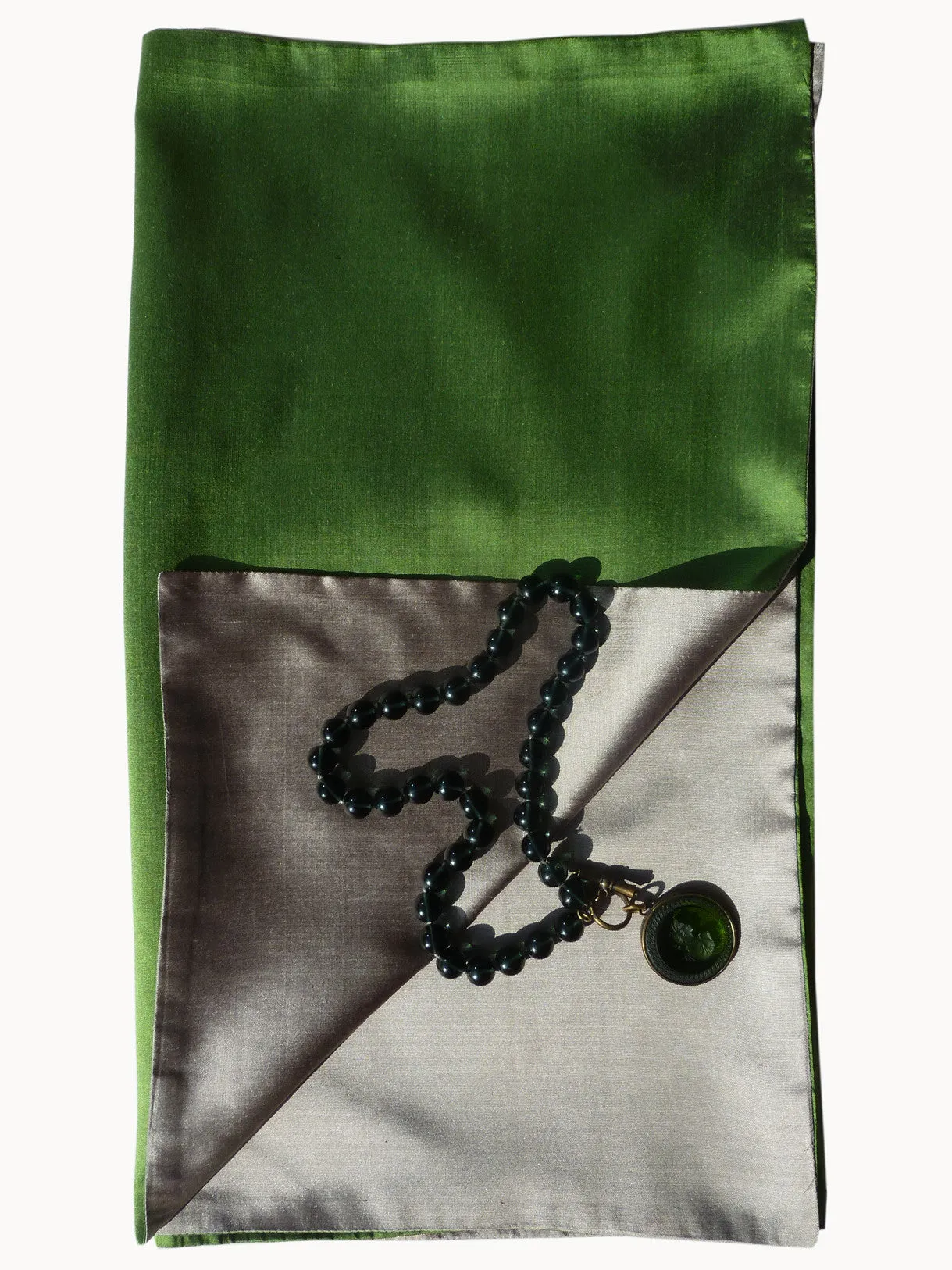 Double Sided Evening Shawl Pewter Combinations