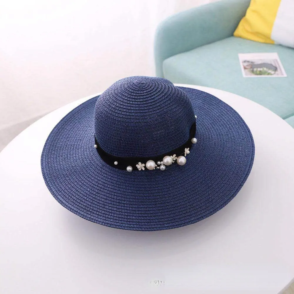 Fedora Golf Hats Female Summer Sun Protection Sun Hat Seaside Beach Hat