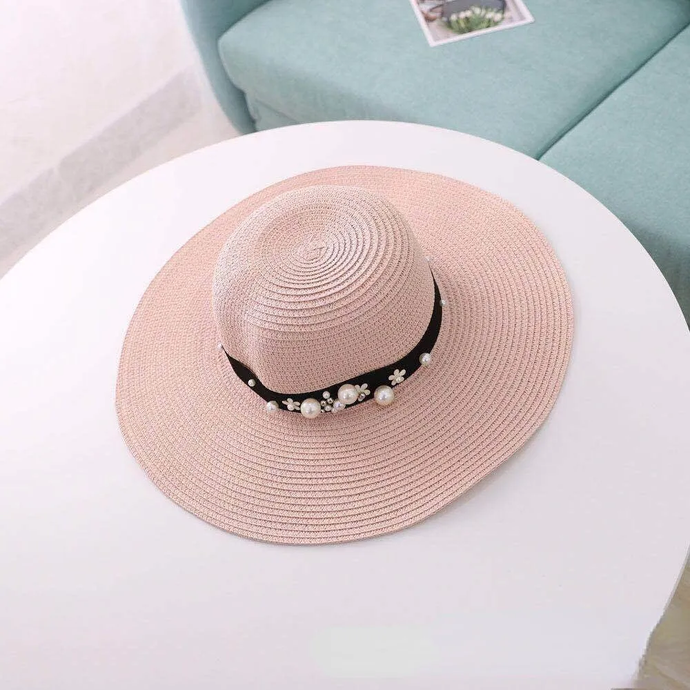Fedora Golf Hats Female Summer Sun Protection Sun Hat Seaside Beach Hat