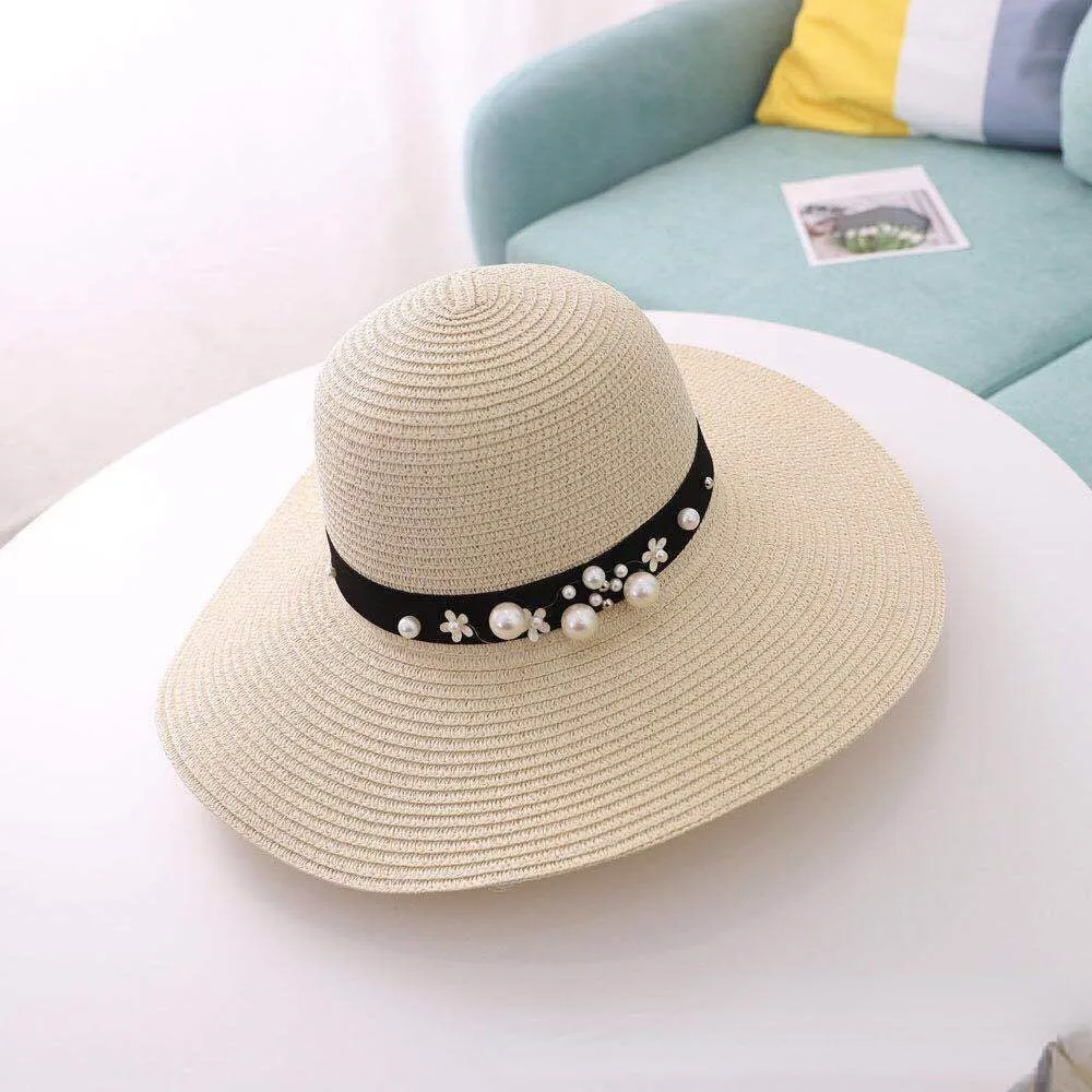 Fedora Golf Hats Female Summer Sun Protection Sun Hat Seaside Beach Hat