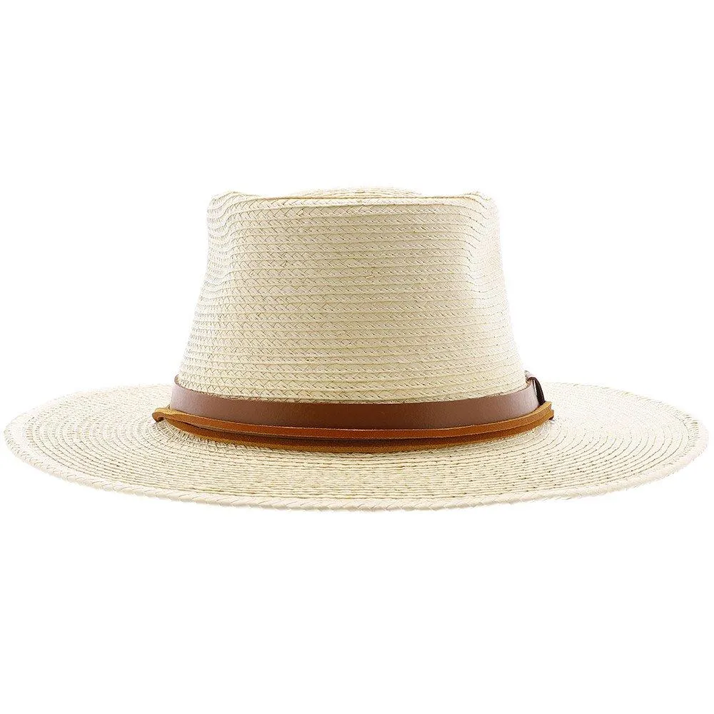Jacob's Hat - Natural Hand Woven Guatemalan Palm Hat