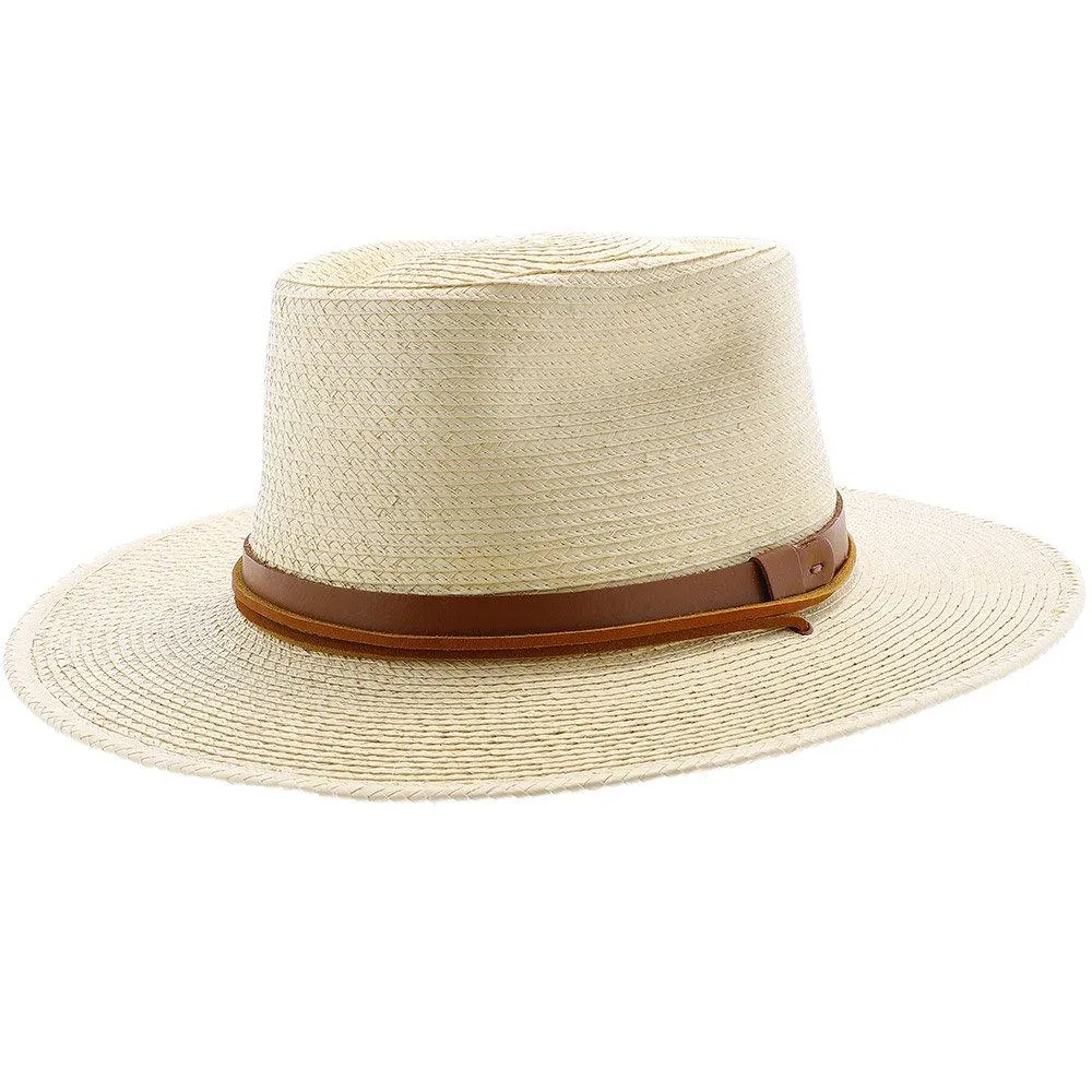 Jacob's Hat - Natural Hand Woven Guatemalan Palm Hat