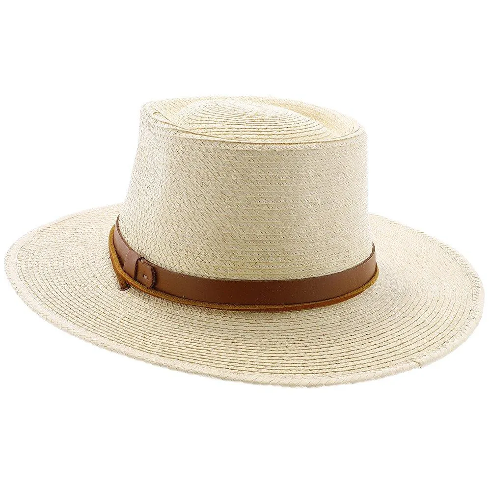 Jacob's Hat - Natural Hand Woven Guatemalan Palm Hat