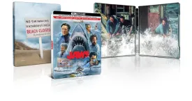 Jaws - 50th Anniversary Limited Edition Steelbook 4K Ultra HD   Blu-ray   Digital