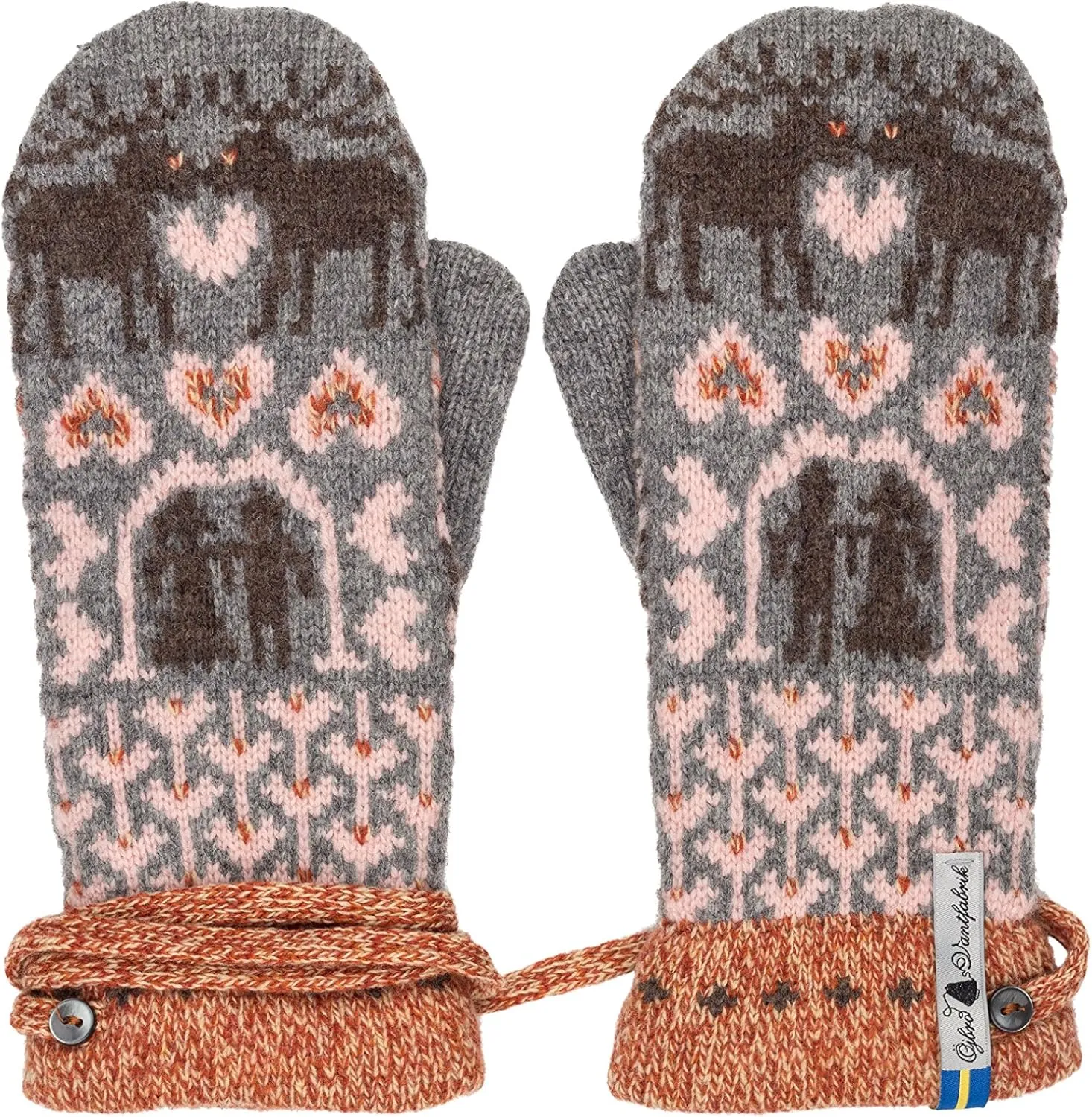 jbro Swedish made 100% Merino Wool Soft Thick & Extremely Warm Mittens (as Featured by the Raynauds Assn)