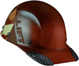 LIFT SAFETY Dax Fiber Resin Cap Brim | 6 Point Suspension for Comfort & Impact Protection | Desert Camo Gloss