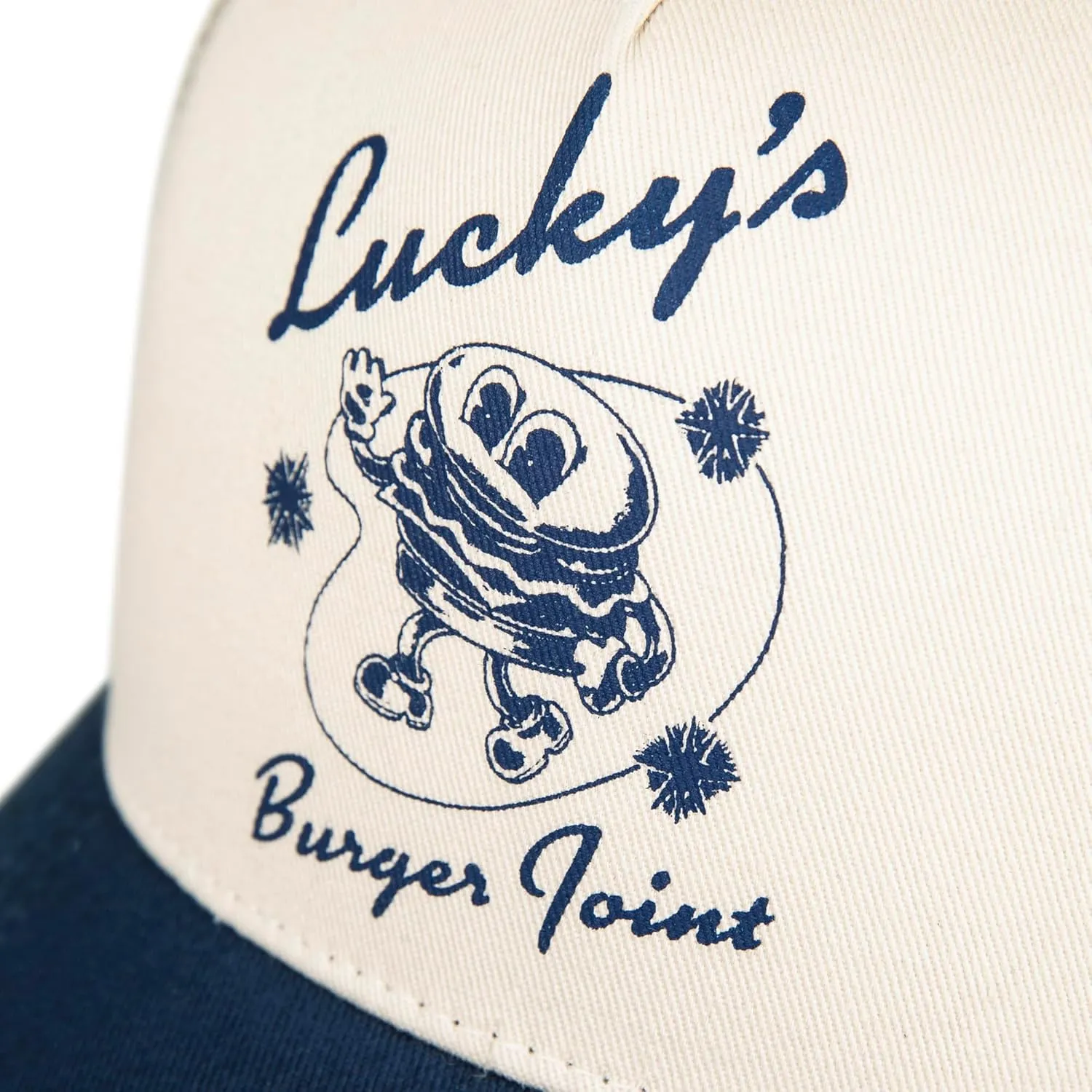 Lucky Brand Trucker Hat | Snapback | Adjustable | Mesh Back | Retro | Baseball Cap | Golf | Fishing | American Heritage