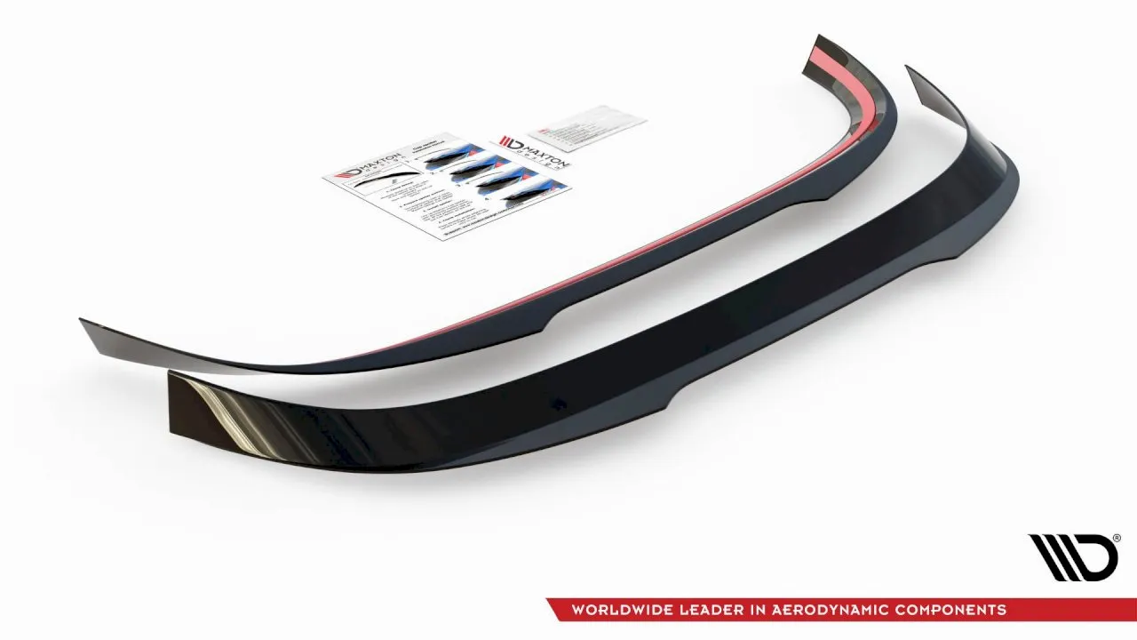 Maxton Design - SPOILER CAP V.2 VOLKSWAGEN GOLF R-PERFORMANCE / GTI CLUBSPORT MK8