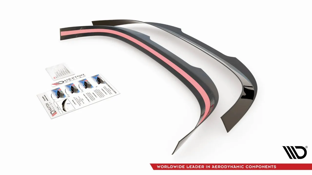 Maxton Design - SPOILER CAP V.2 VOLKSWAGEN GOLF R-PERFORMANCE / GTI CLUBSPORT MK8