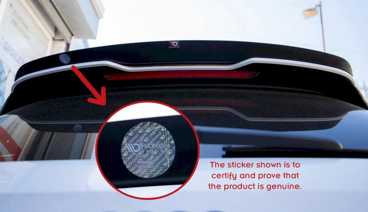 Maxton Design - SPOILER CAP V.2 VW GOLF 8 GTI / R (2020-)