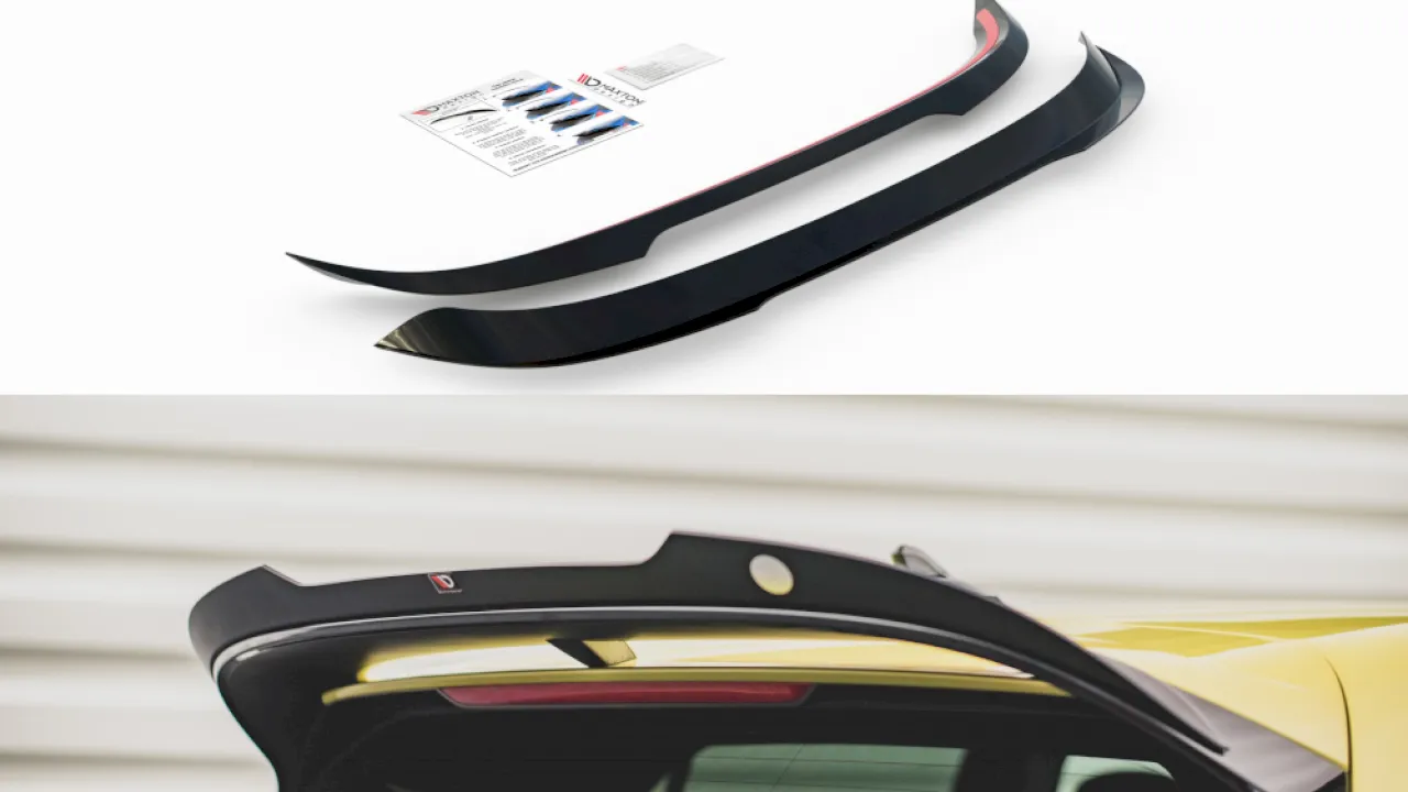 Maxton Design - SPOILER CAP VW GOLF 8 GTI CLUBSPORT (2020-)