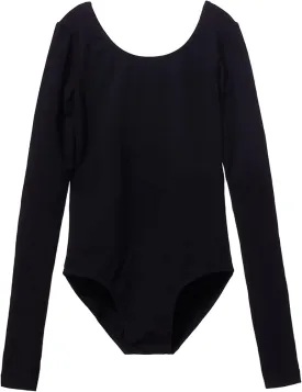 MdnMd Girls Classic Long Sleeve Leotard for Ballet Dance Gymnastics Toddler Kids Outfits