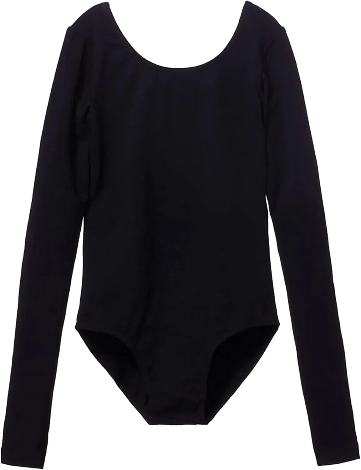 MdnMd Girls Classic Long Sleeve Leotard for Ballet Dance Gymnastics Toddler Kids Outfits