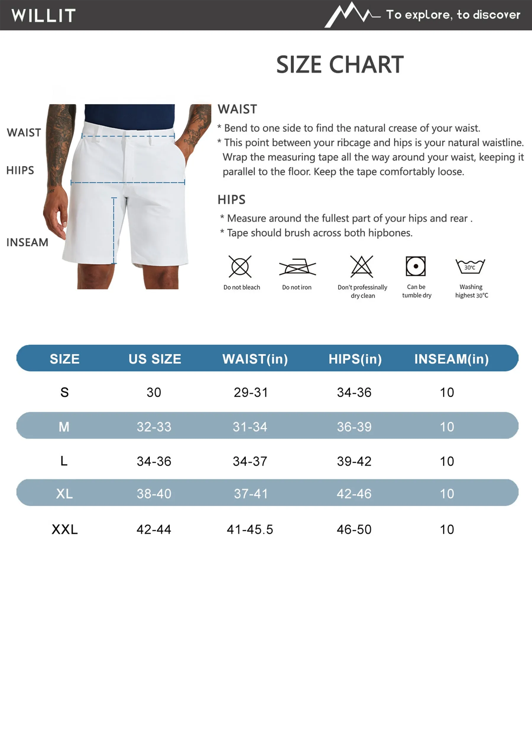 Men's Stretch Golf Shorts