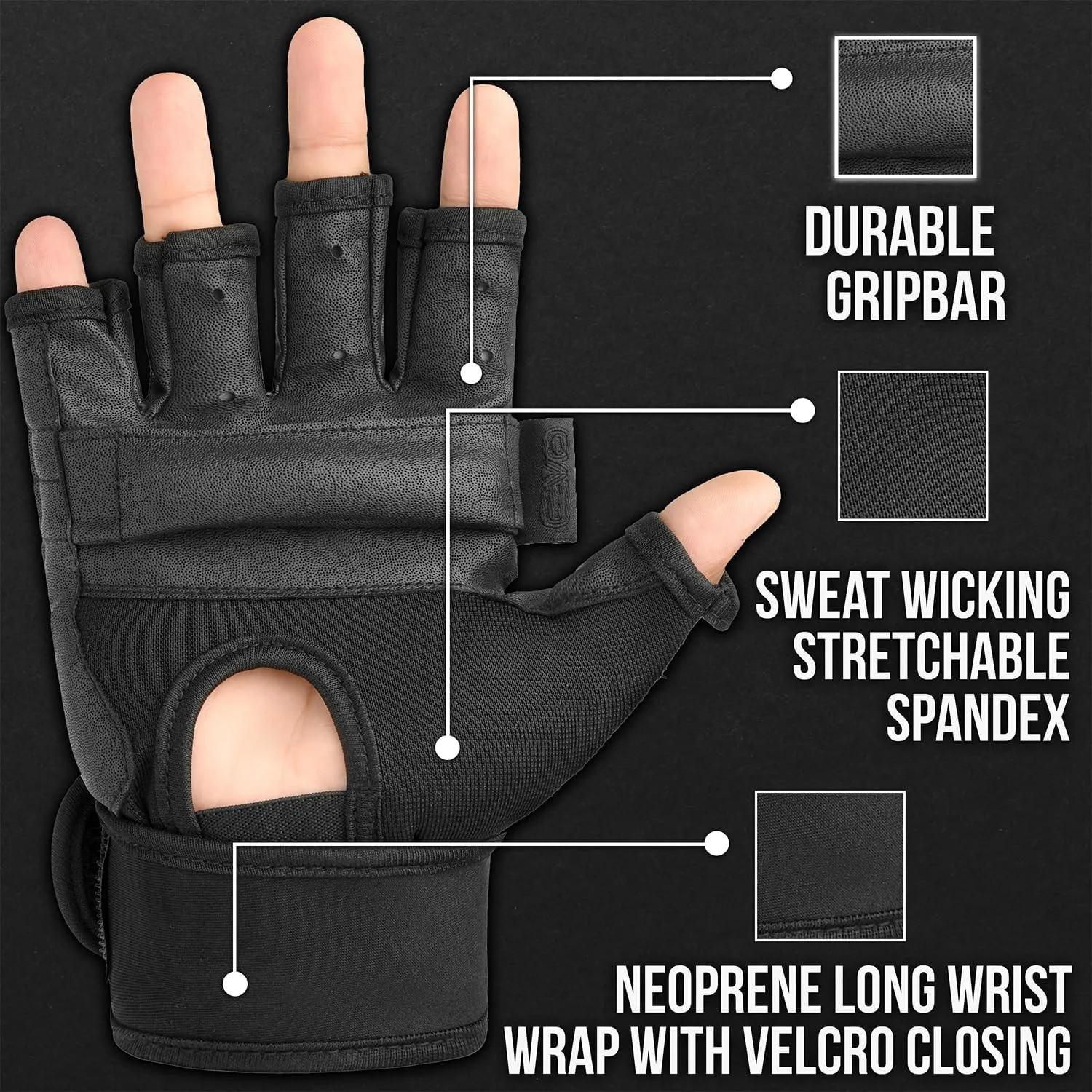 MMA Gloves Men Women Muay Thai Gel Kickboxing Grappling Sparring Training Cage Fighting Mitts Punching Bag Martial Arts Taekwondo Karate Boxing Gloves