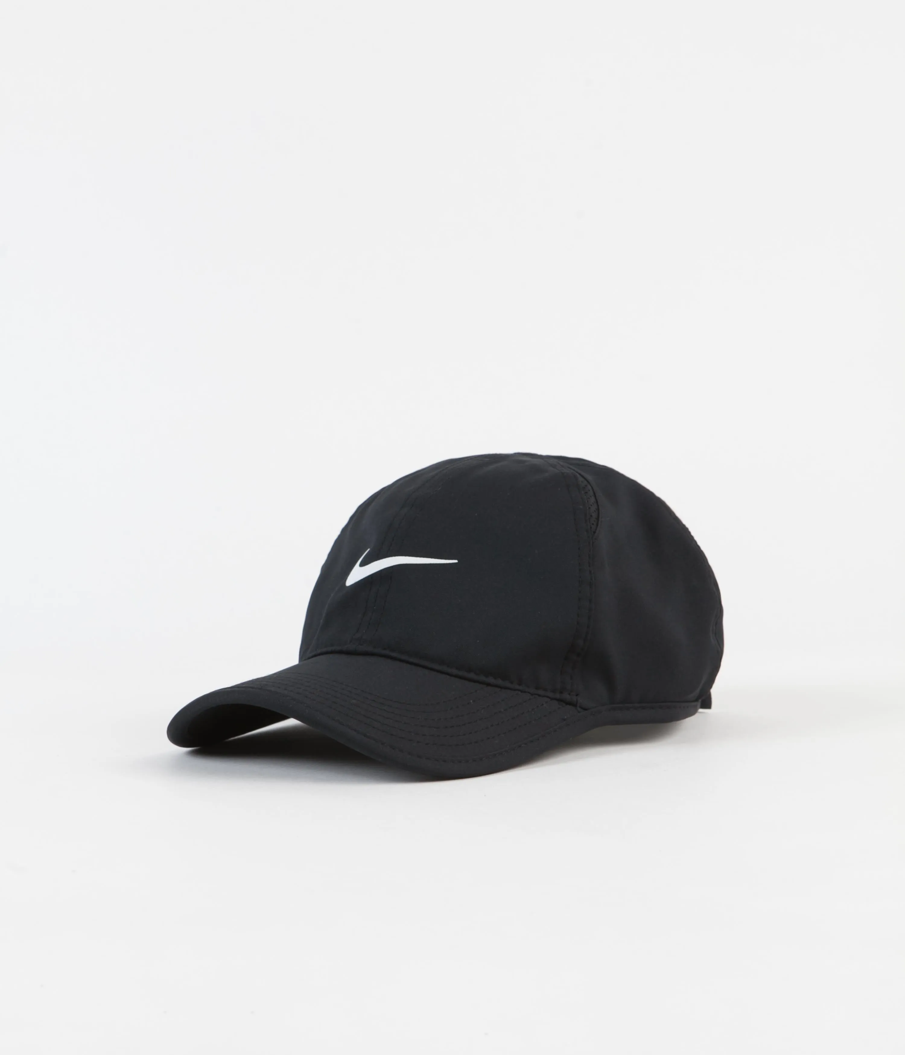 Nike AeroBill Featherlight Cap - Black / Black / White