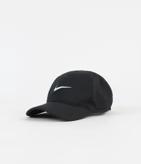Nike AeroBill Featherlight Cap - Black / Black / White