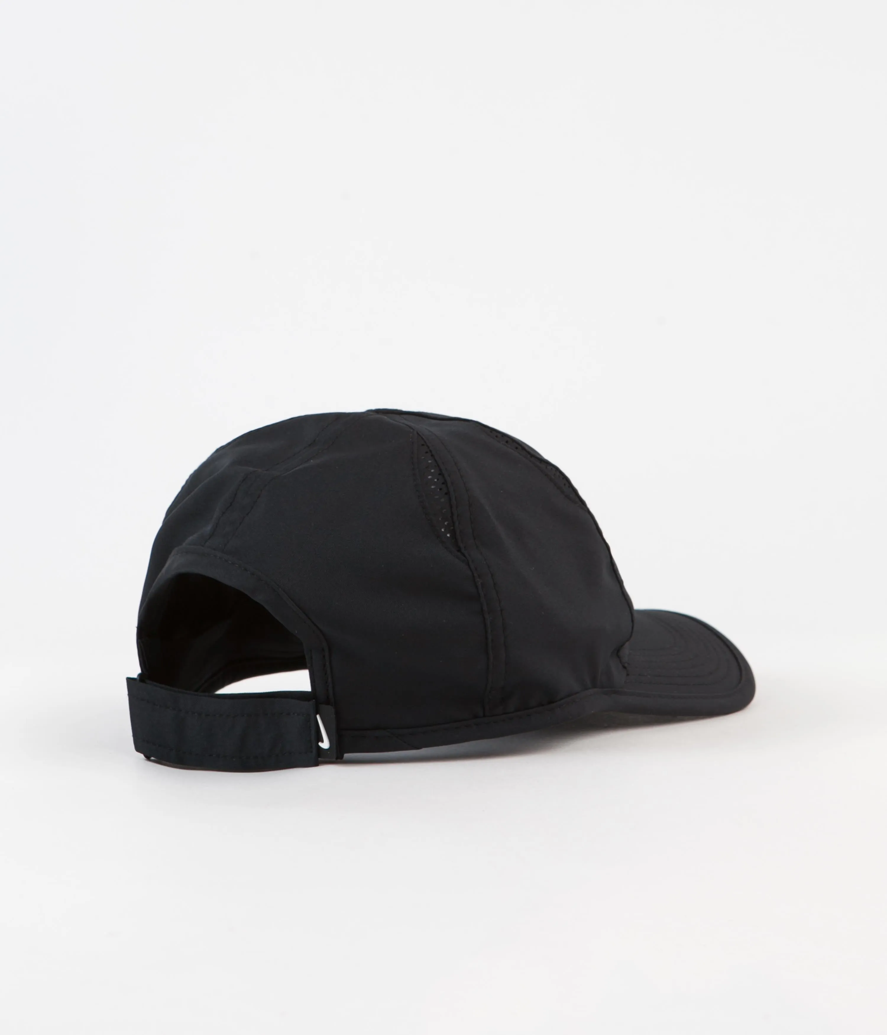 Nike AeroBill Featherlight Cap - Black / Black / White