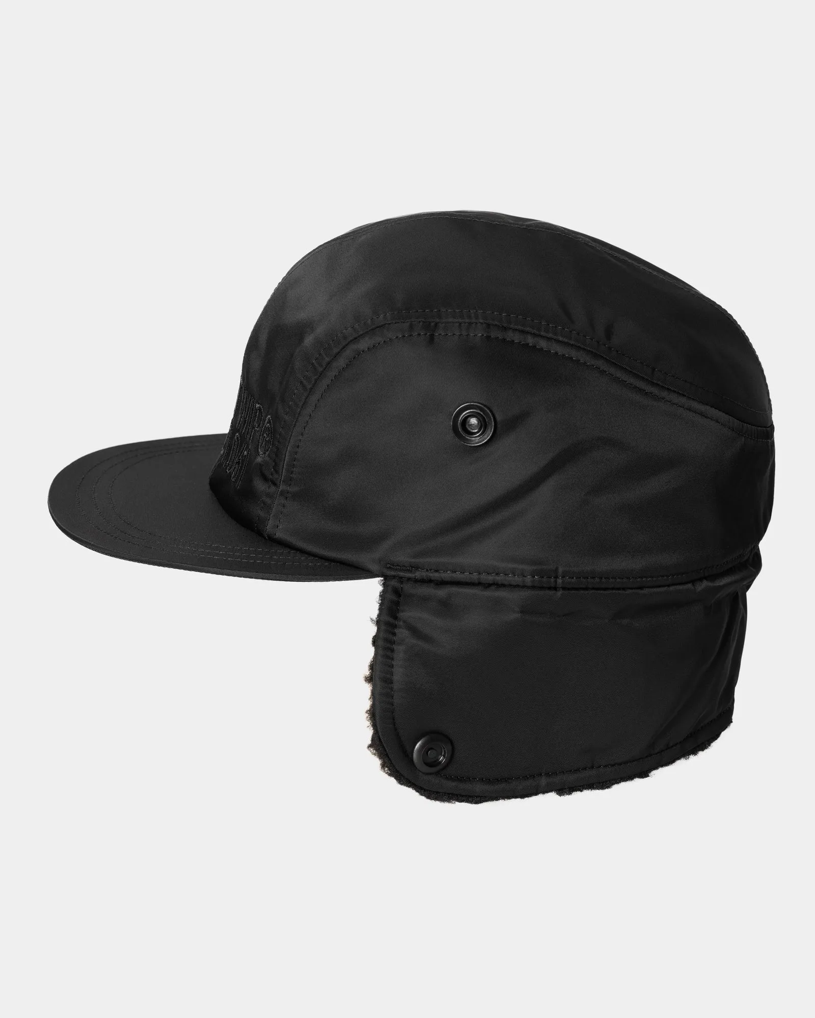 Olten Ear Guard Cap | Black / Black