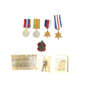 Original British WWII Kings Royal Rifle Corps Grouping