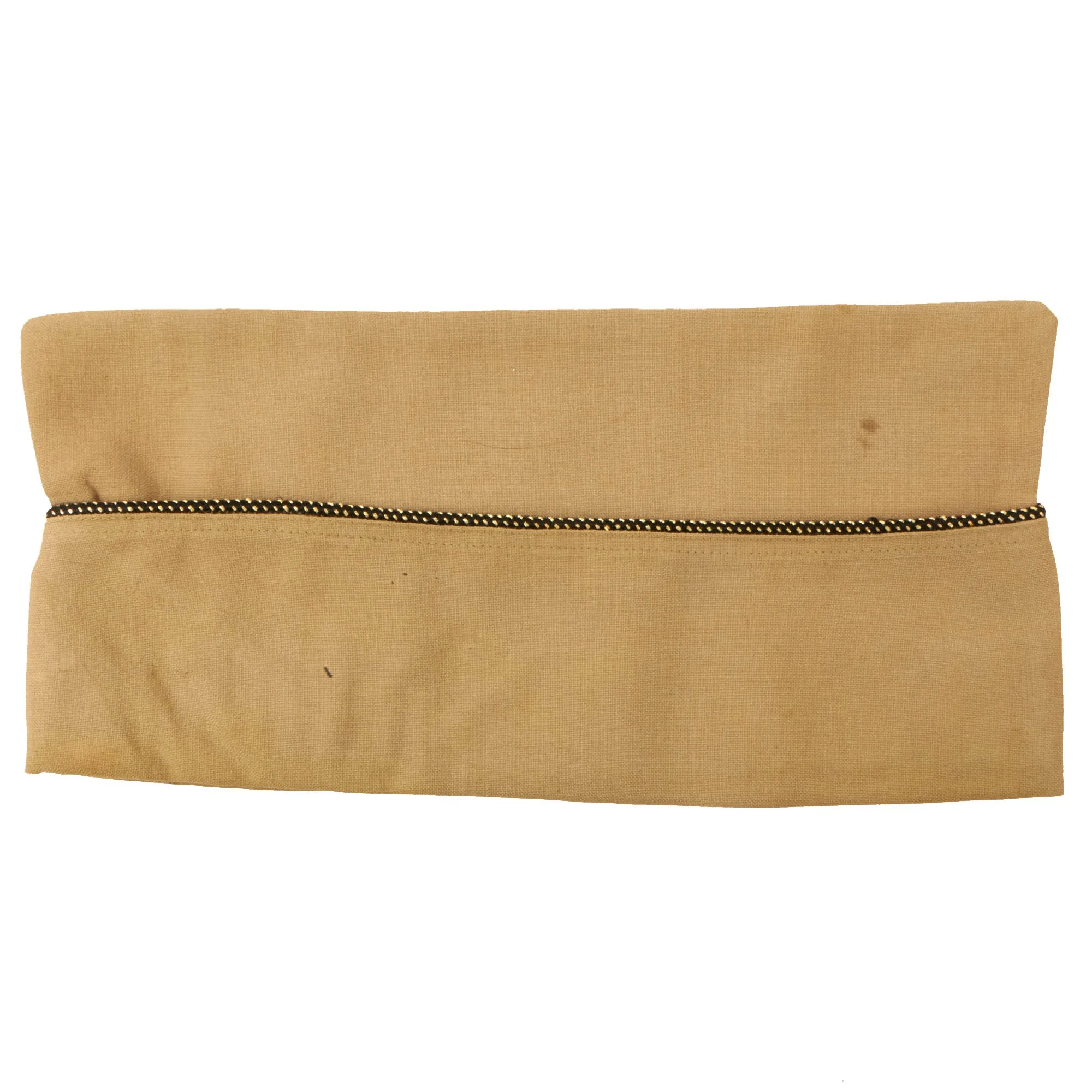 Original U.S. WWII Named Parachute Field Artillery Battalion Officer’s Overseas Cap With Dog Tag and Photo - Irving E. Cohen