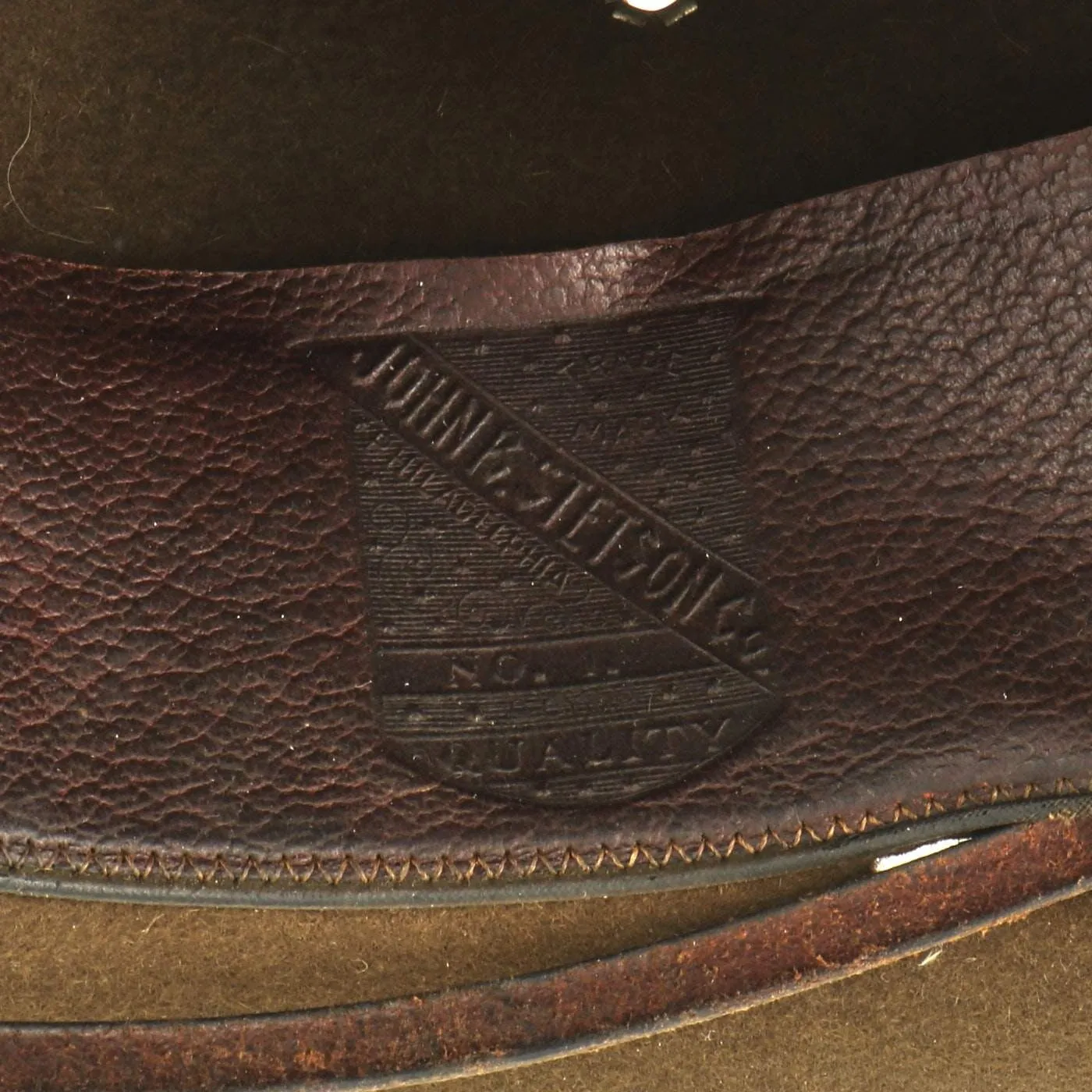 Original WWI U.S. Army M1911 Campaign Hat by Stetson with Officer Hat Cord