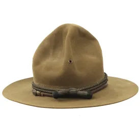 Original WWI U.S. Army M1911 Campaign Hat by Stetson with Officer Hat Cord