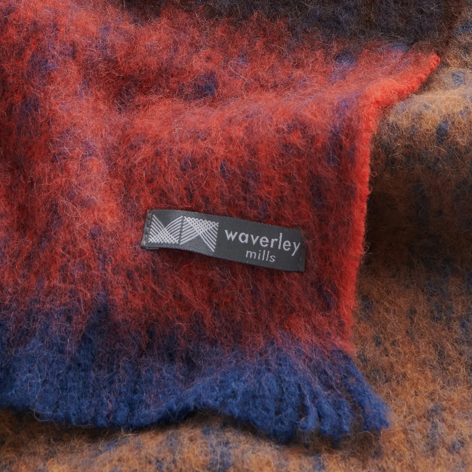Quartz Scarf in Cobalt