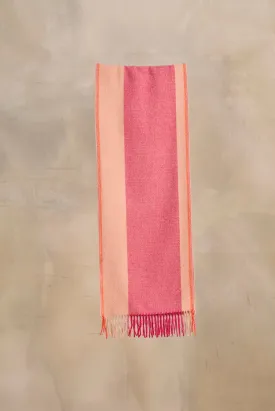 Rear - A Scarf Baby Alpaca Color Pink