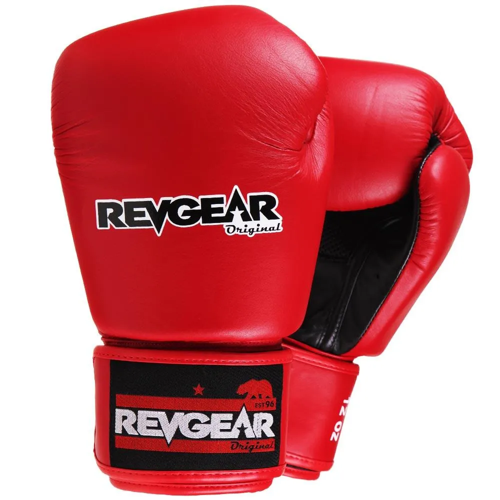 Revgear Original Thai Boxing Gloves - Red