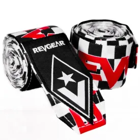 REVGEAR PRO SERIES ELASTIC HAND WRAPS | CHECKER | 2 IN X 180 IN